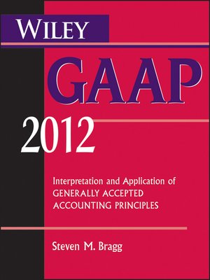 cover image of Wiley GAAP 2012